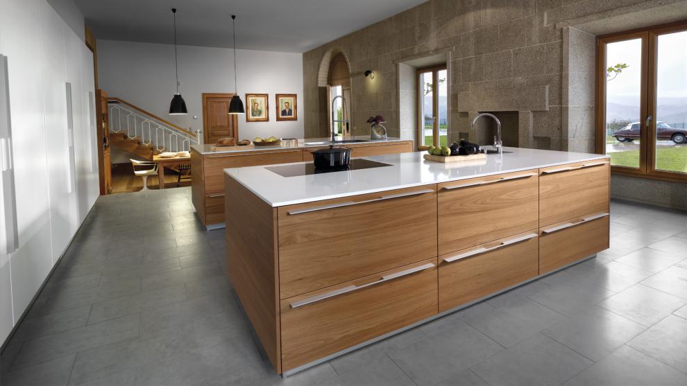 cocina de madera