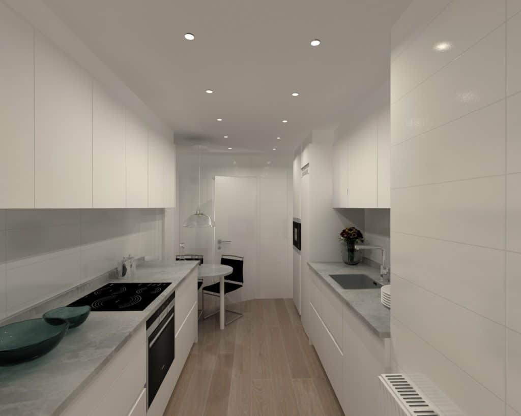 Cocina Santos Modelo Ariane 2 con encimera Granito