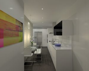 Cocina Minos E con encimera Neolith