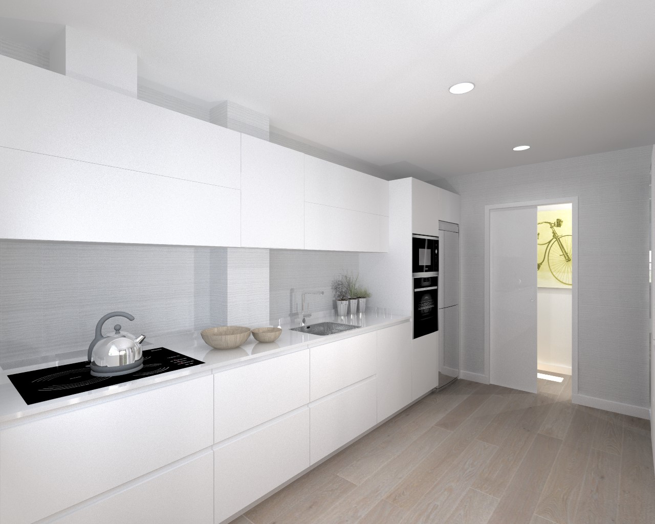 Decoración de unas, Cocinas