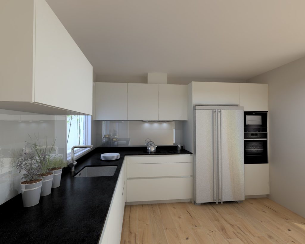 Cocina Santos Modelo Line E Estratificado Seda