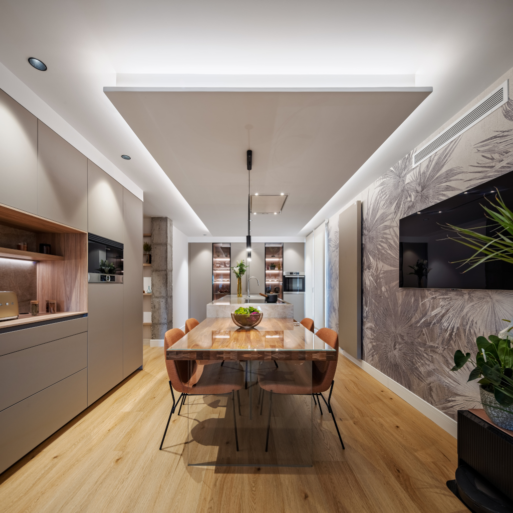 Proyecto cocina reforma después