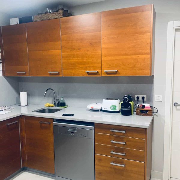 Antes de un proyecto de reforma de cocina